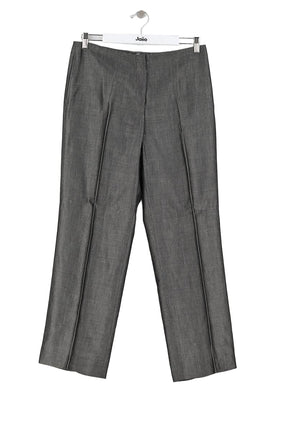 Pantalon droit Elie Tahari  Gris