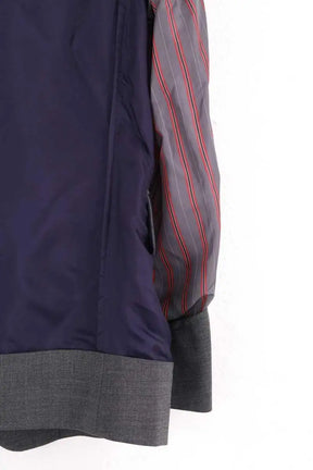 Blazer Sacai Gris en Laine