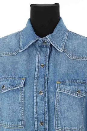 Chemise 7 For All Mankind Bleu en Coton