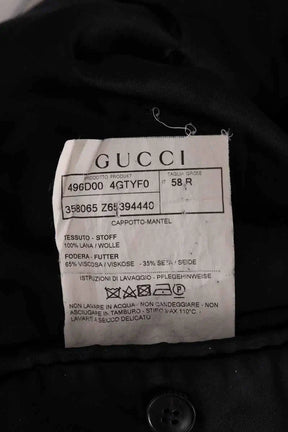 Manteau Gucci Bleu en Laine
