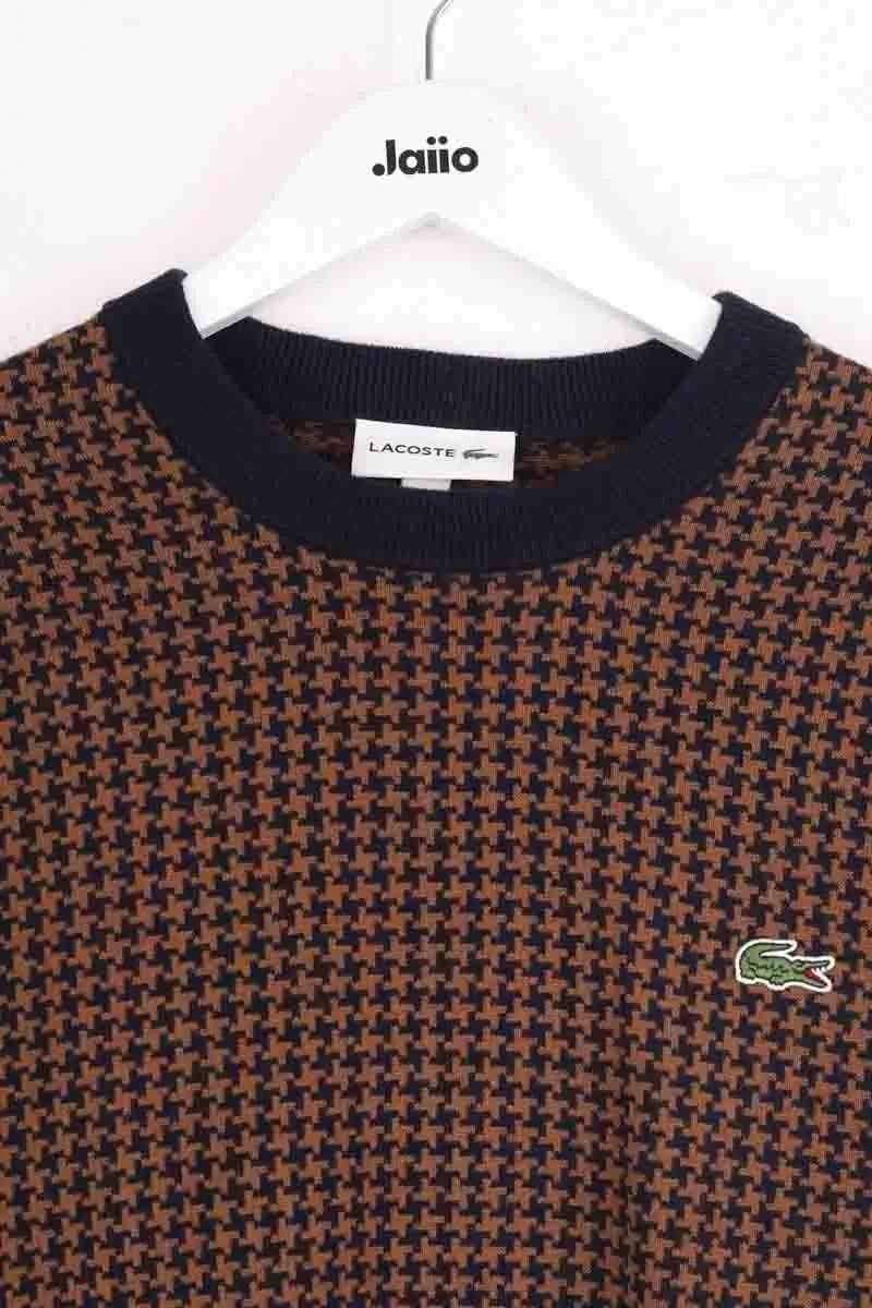 Pull Lacoste Marron en Laine