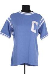 T-shirt Claudie Pierlot Bleu en Viscose, taille M - Seconde Main