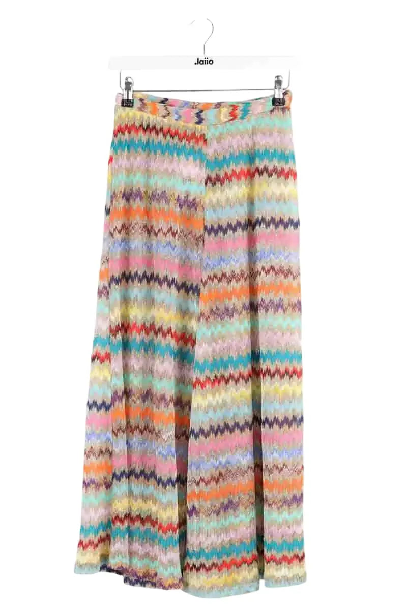 Pantalon droit Missoni Multicolore en Synthétique, taille S - Seconde Main