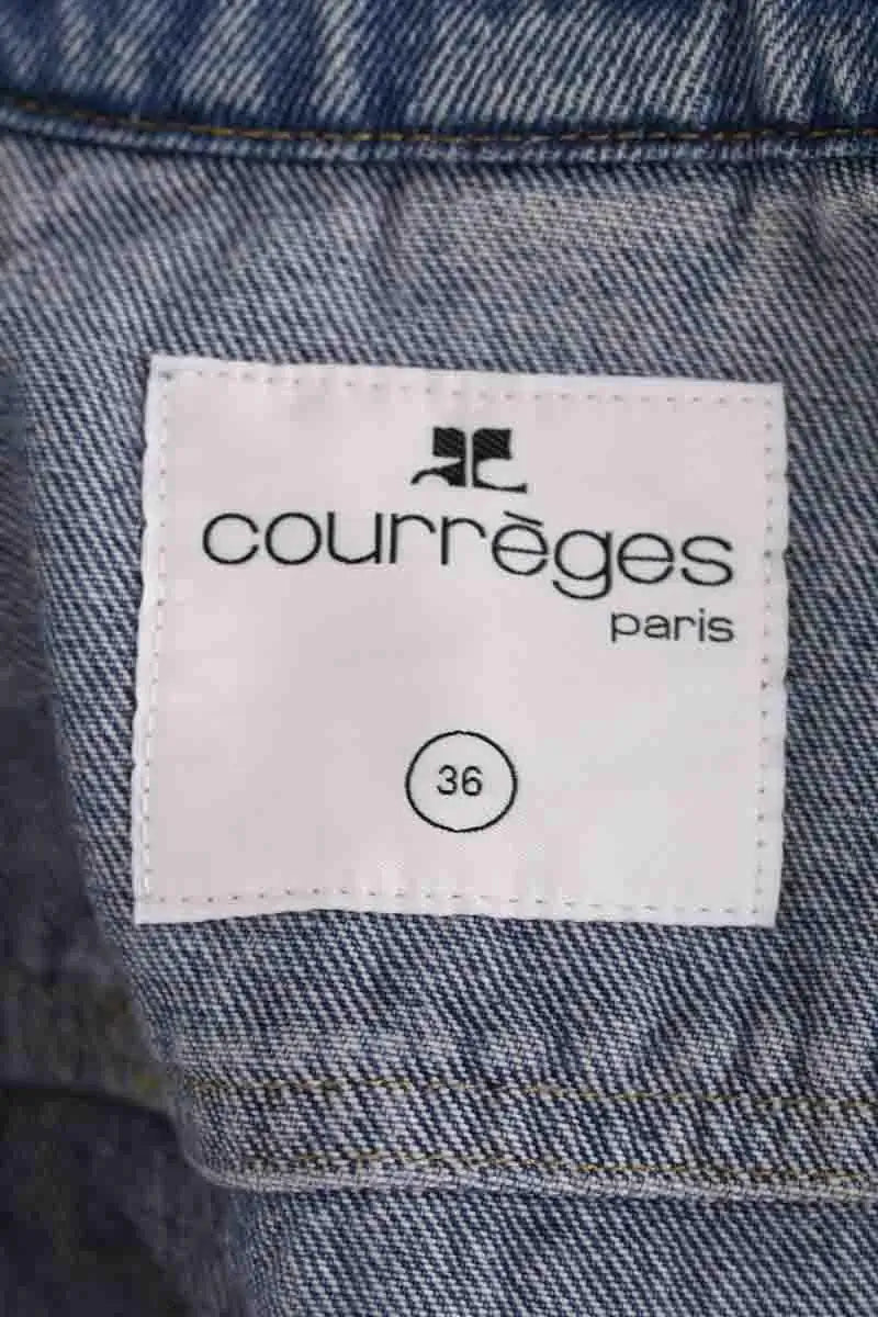 Veste Courrèges Bleu en Coton