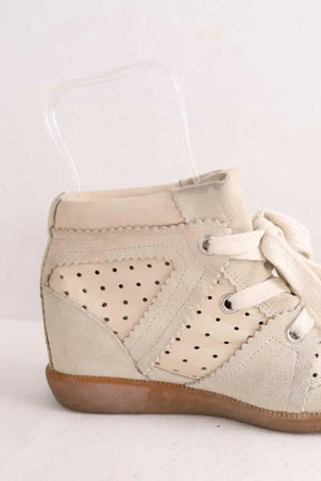 Baskets Isabel Marant Betty Beige en Daim