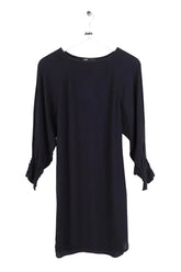Robe Maje Noir en Viscose, taille S - Seconde Main