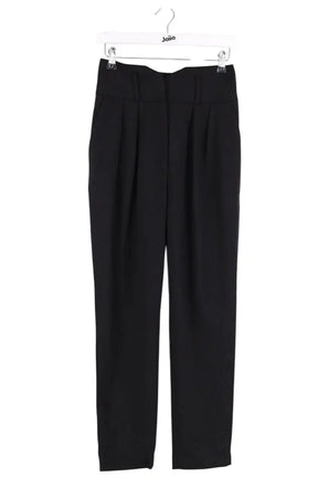 Pantalon Iro Noir en Coton, taille XS - Seconde Main