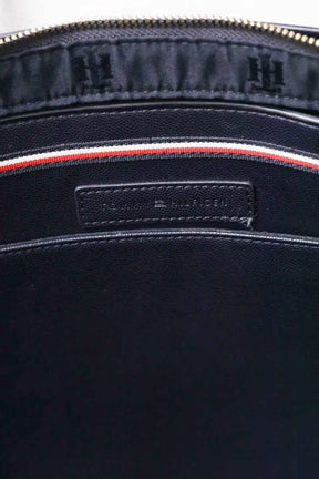 Cabas Tommy Hilfiger Marine en Cuir