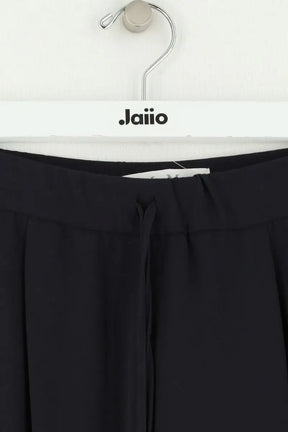 Pantalon droit Max Mara Noir en Synthétique