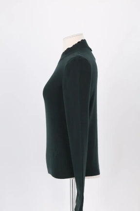 Pull Claudie Pierlot Vert en Coton