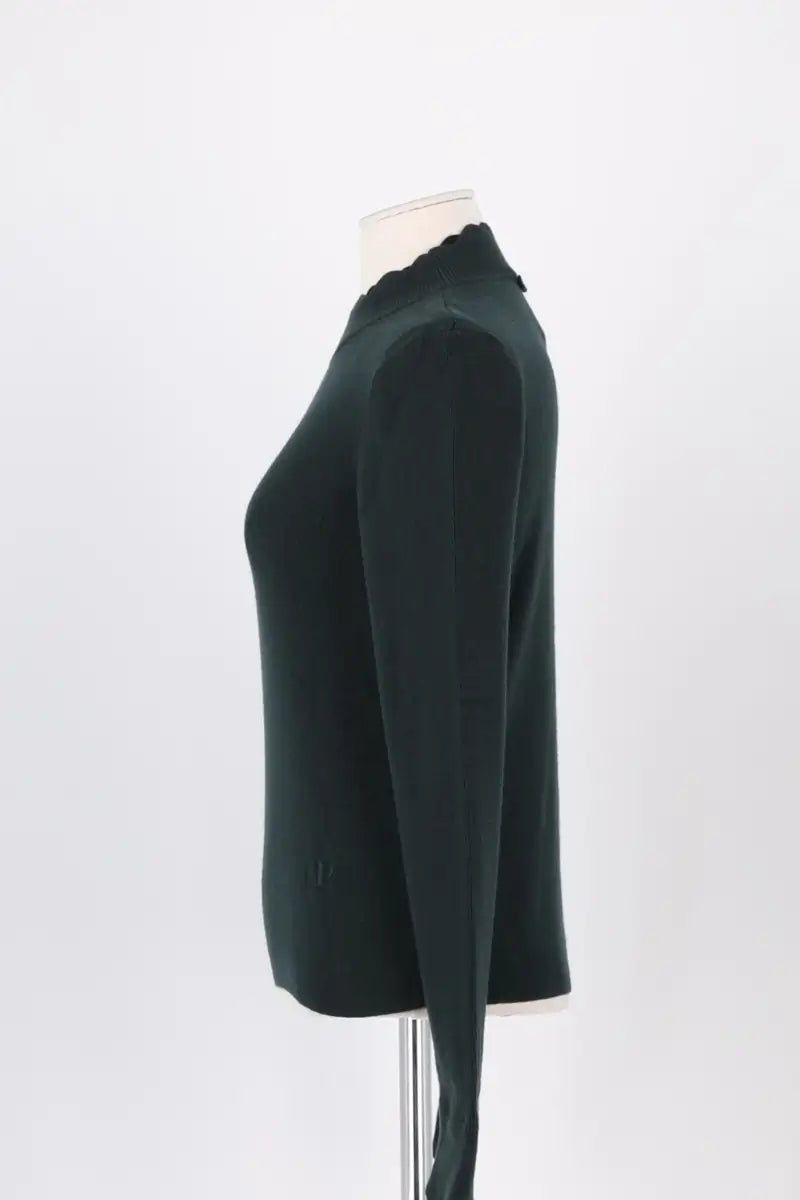 Pull Claudie Pierlot Vert en Coton