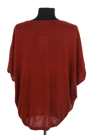 T-shirt Eric Bompard Marron en Cachemire
