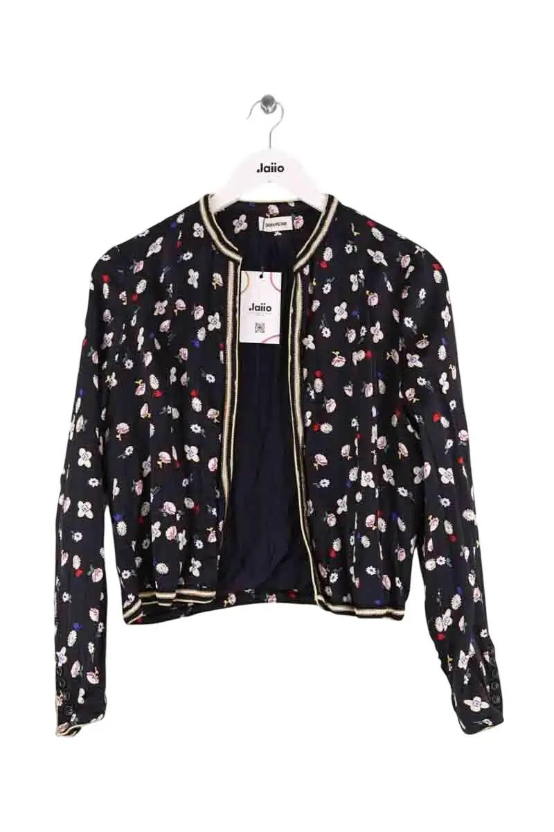 Blazer Zadig & Voltaire Noir en Synthétique, taille S - Seconde Main