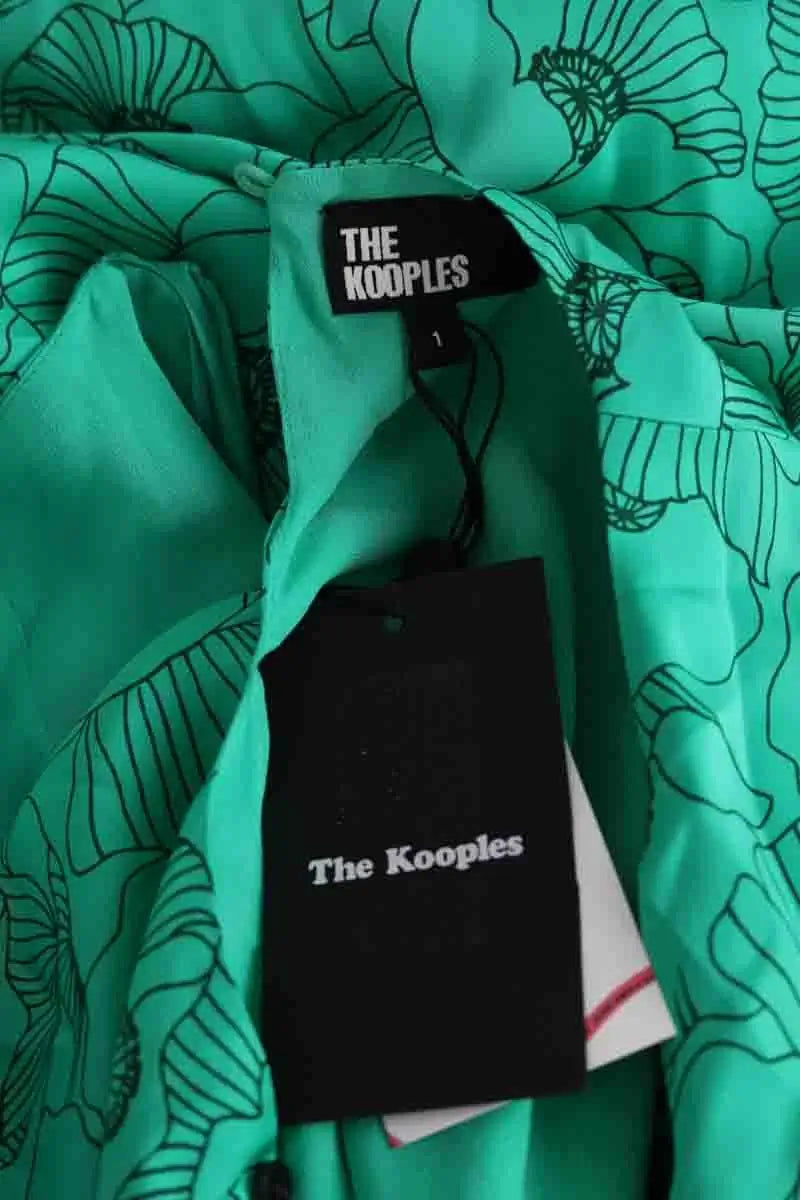 Robe The Kooples Vert en Viscose