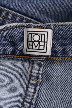 Jean droit Toteme Bleu en Coton