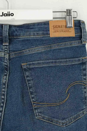 Jean boyfriend Levi's Bleu en Coton