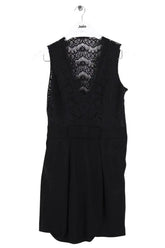 Robe Claudie Pierlot Noir en Coton, taille S - Seconde Main