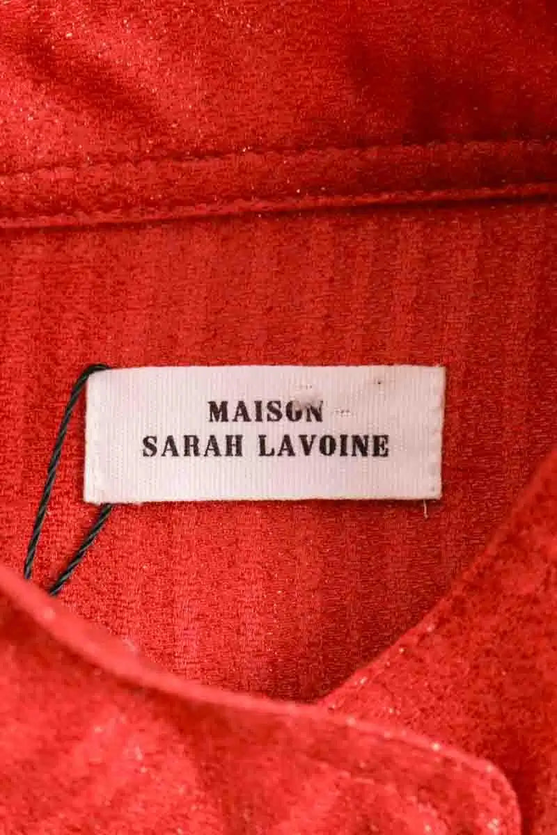 Blouse Maison Sarah Lavoine Rouge en Synthétique