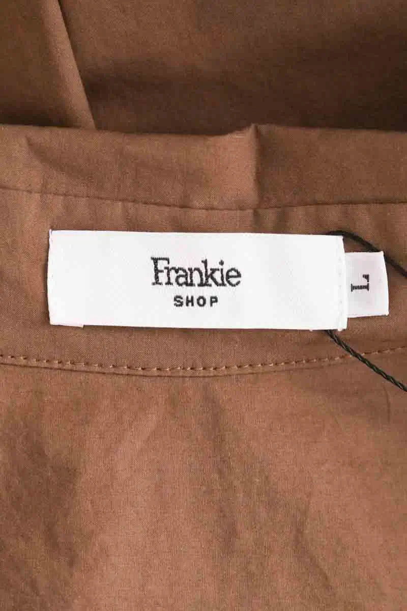 Chemise The Frankie Shop Marron en Coton