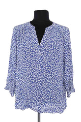 Blouse Gerard Darel Bleu en Viscose, taille M - Seconde Main