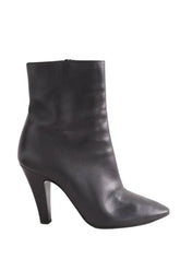 Boots Saint Laurent Noir en Cuir, taille 38 - Seconde Main