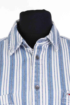 Chemise Tommy Hilfiger Bleu en Coton