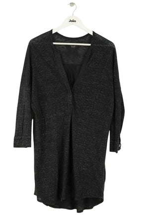 Robe Zadig & Voltaire Noir en Lin, taille S - Seconde Main