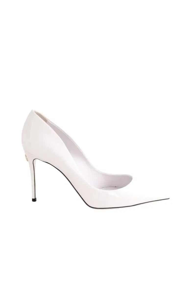 Talons Dolce & Gabbana Blanc en Cuir, taille 38 - Seconde Main