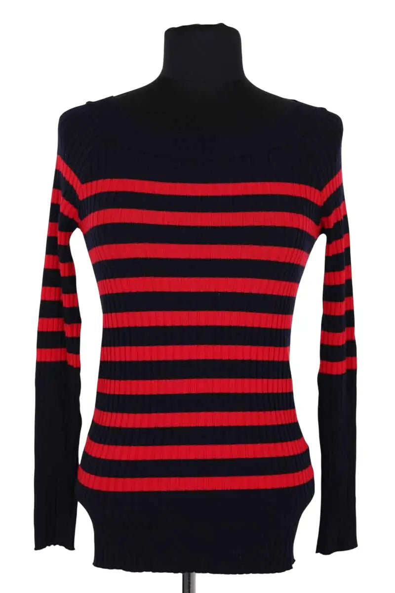 Pull Hotel Particulier Rouge en Viscose, taille M - Seconde Main