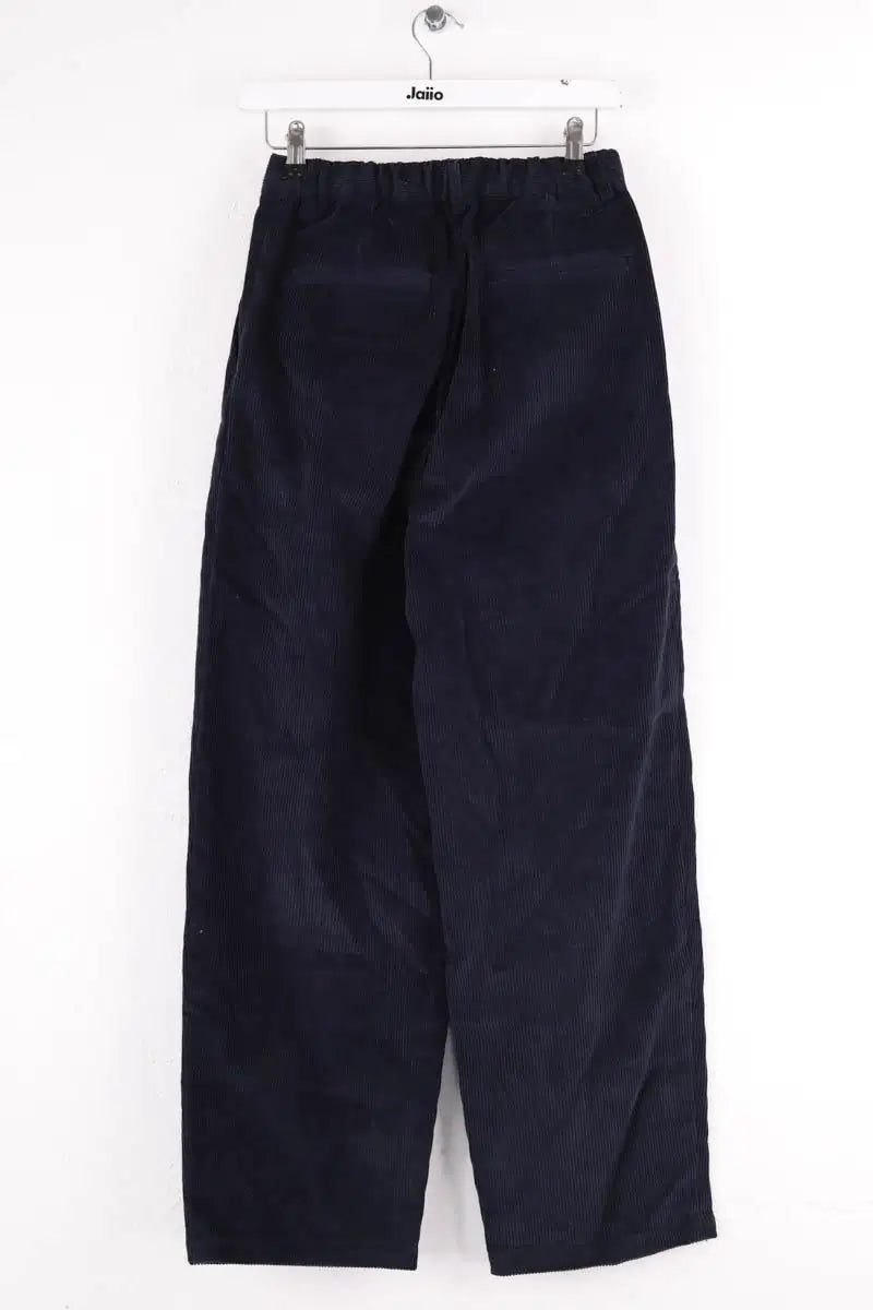 Pantalon droit The Frankie Shop Marine en Coton