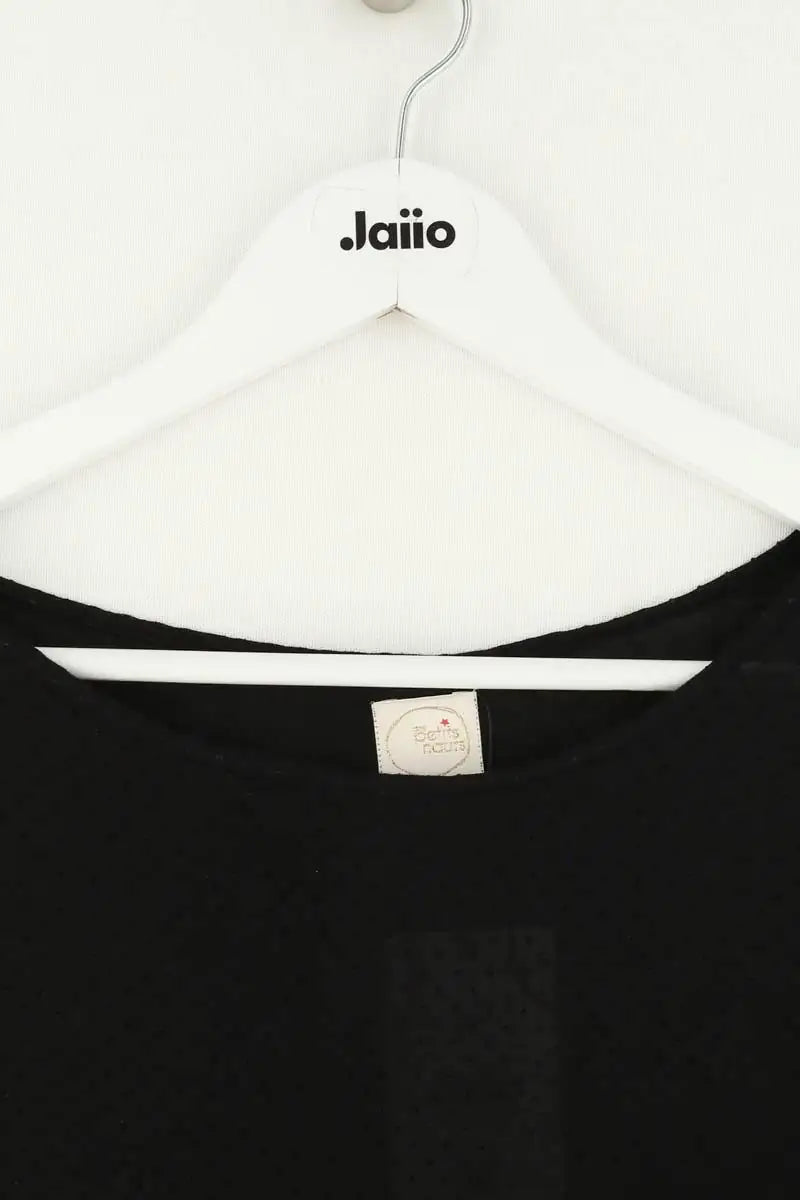 Robe Des Petits Hauts Noir en Coton