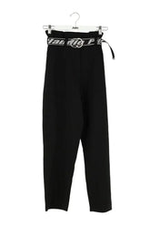 Pantalon Claudie Pierlot Noir en Synthétique, taille S - Seconde Main