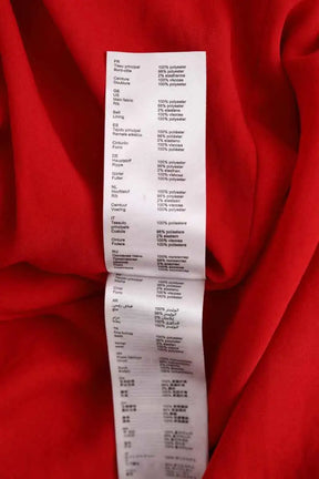 Robe Claudie Pierlot Rouge en Synthétique