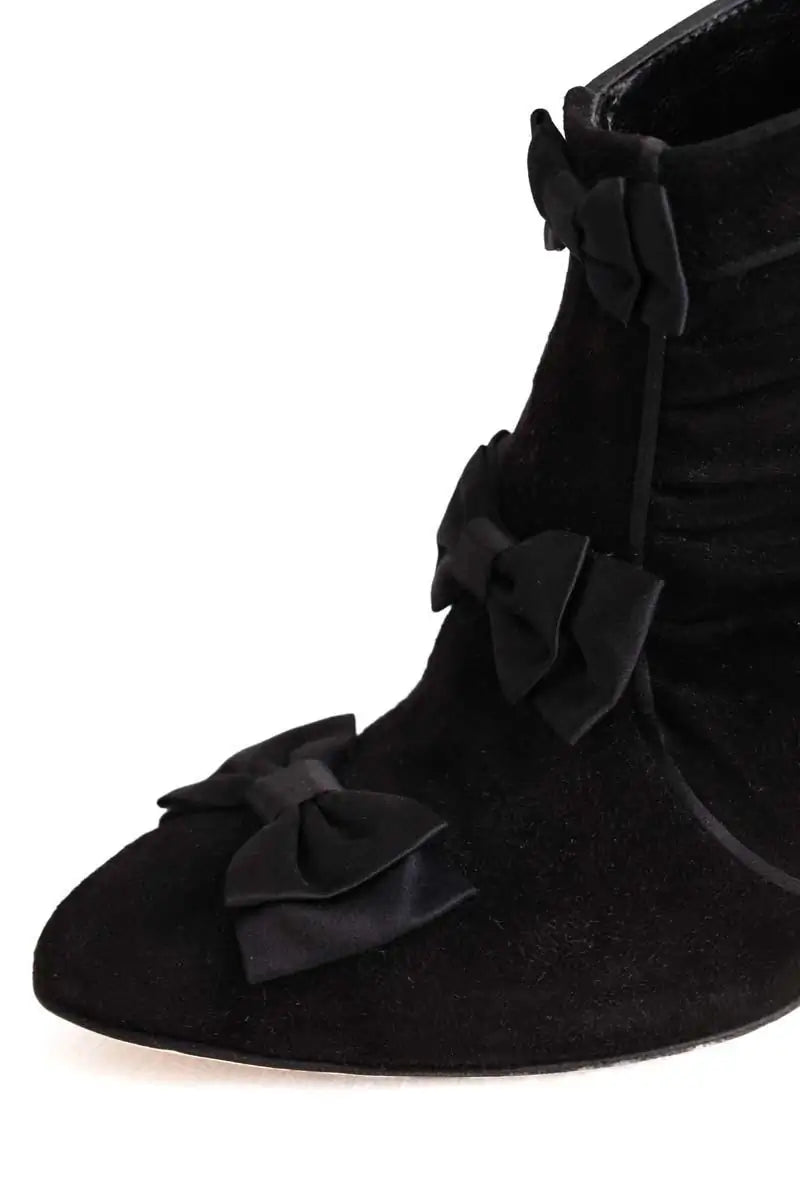 Talons Paul & Joe Noir en Daim