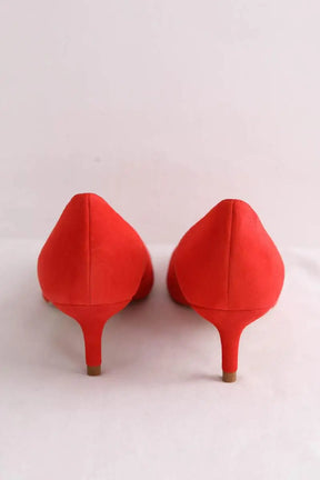 Talons LK Bennett Audrey Rouge en Daim