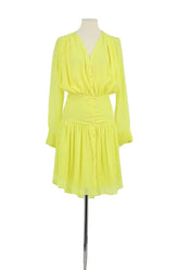 Robe Hotel Particulier  Jaune