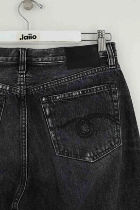 Jean droit R13 Noir en Coton
