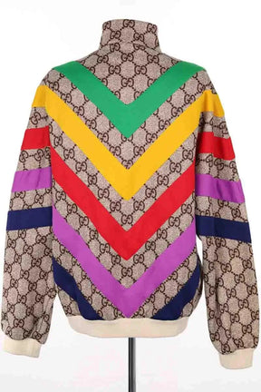 Veste Gucci Marron en Synthétique