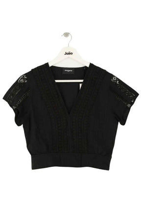 T-shirt The Kooples Noir en Coton, taille S - Seconde Main
