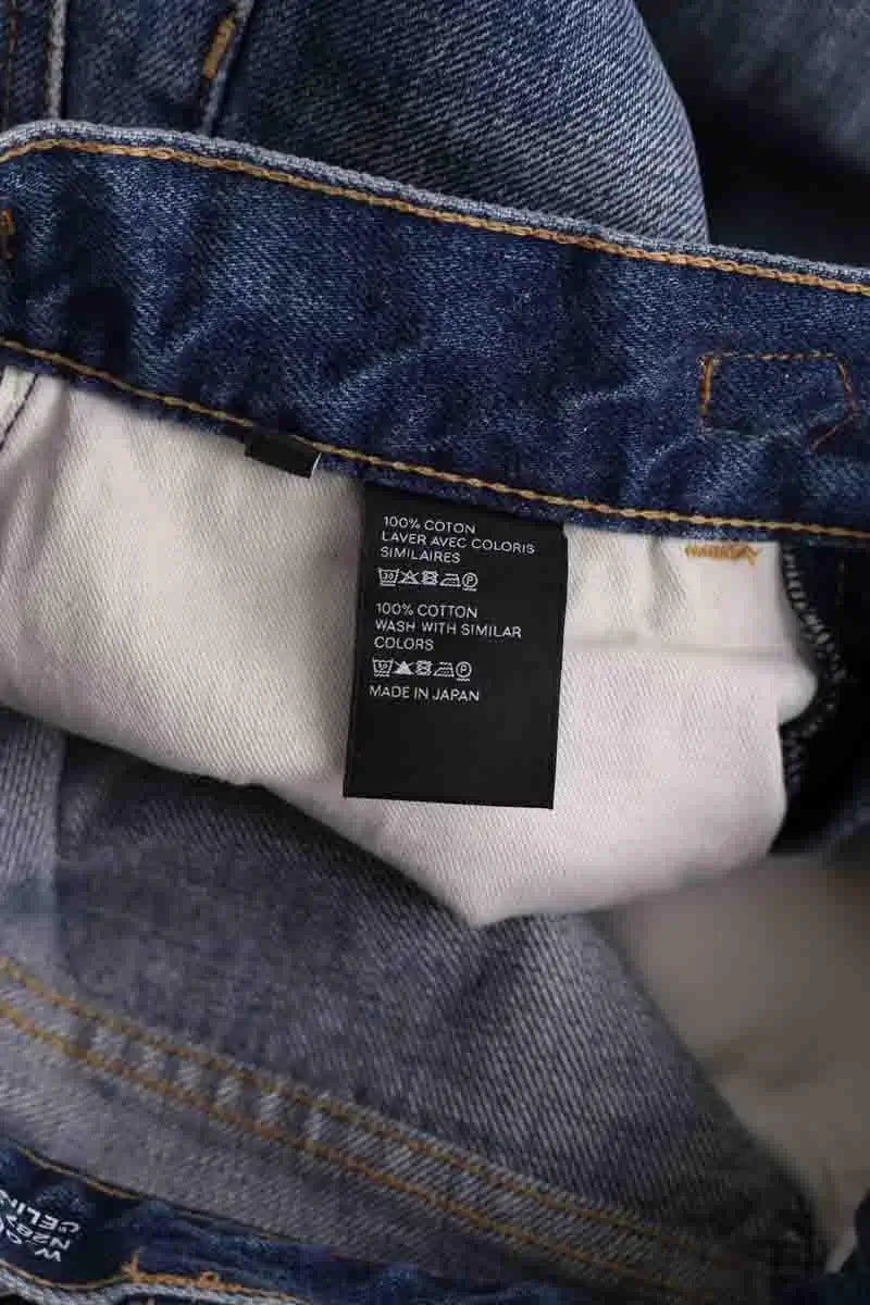 Bermuda Celine Bleu en Coton