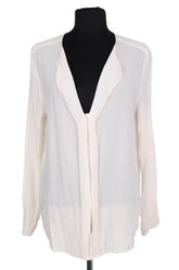 Blouse Hugo Boss Beige en Viscose, taille L - Seconde Main