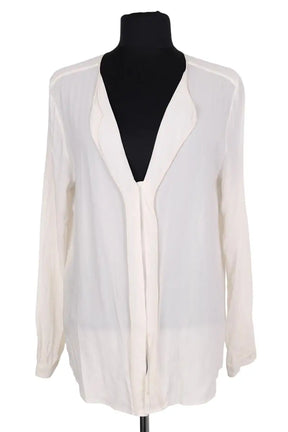 Blouse Hugo Boss Beige en Viscose, taille L - Seconde Main
