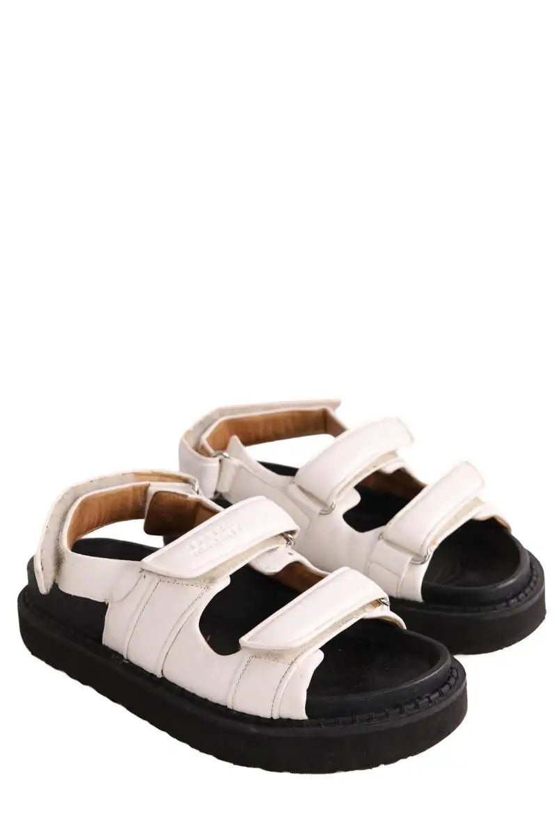 Sandales Isabel Marant Beige en Cuir