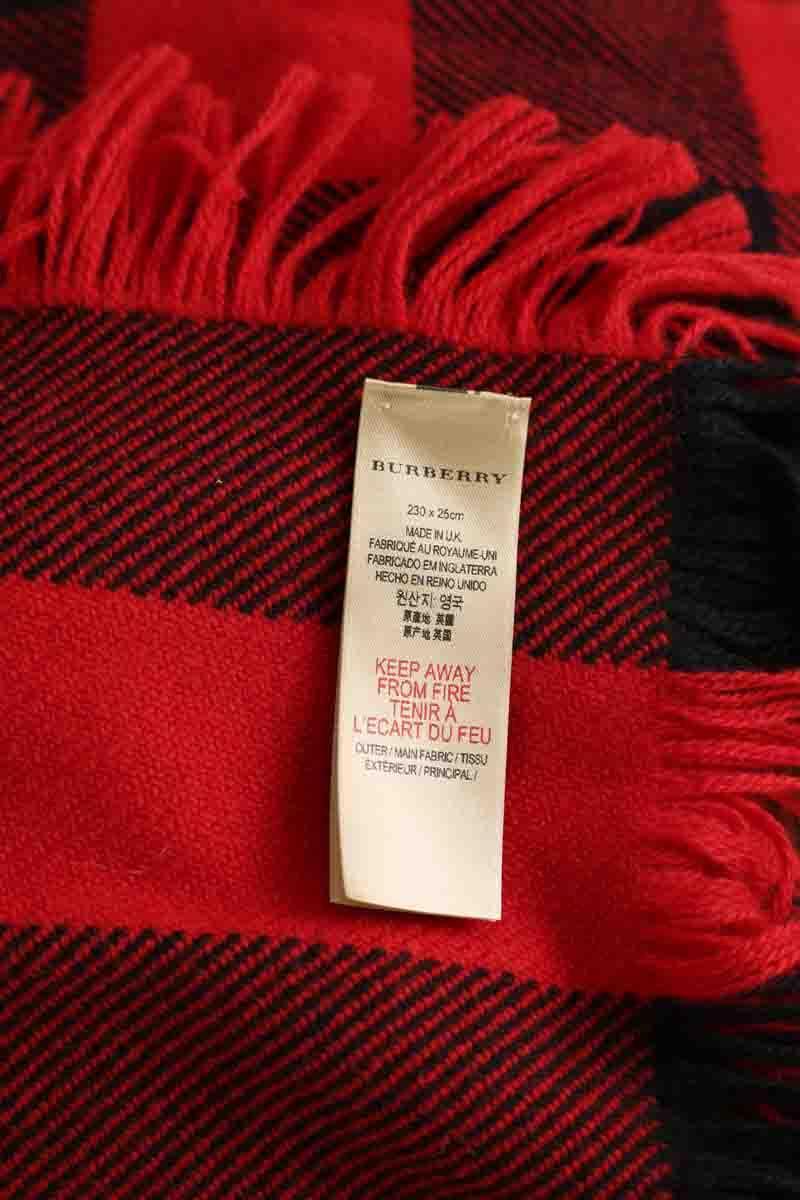 Echarpes Burberry  Rouge