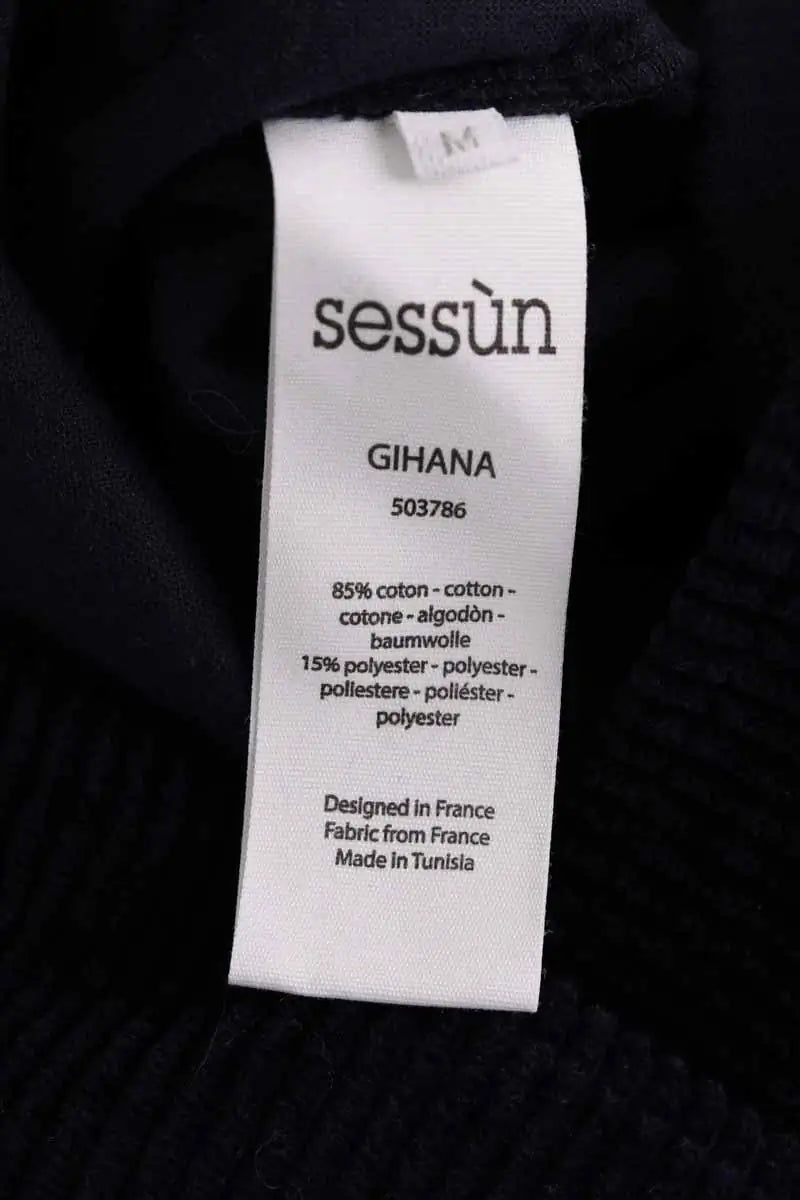 Robe Sessun Gihana Bleu en Coton