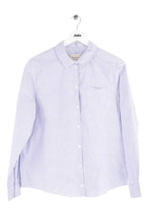 Chemise Sézane Tomboy Bleu en Coton, taille L - Seconde Main