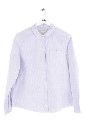 Chemise Sézane Tomboy Bleu en Coton, taille L - Seconde Main