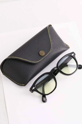 Lunettes de soleil Moscot Noir en Plastique