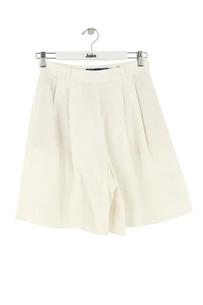 Bermuda Ralph Lauren Blanc en Lin, taille XS - Seconde Main