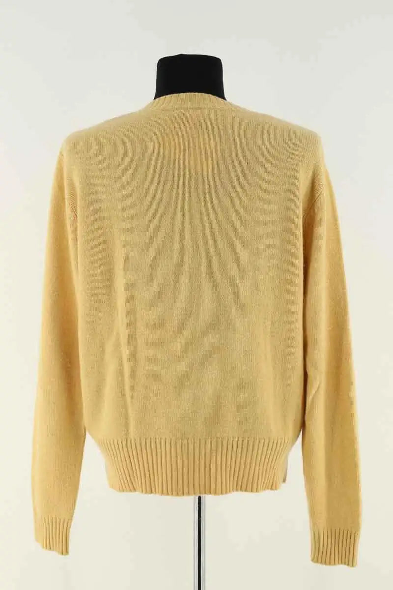 Cardigan Eric Bompard Jaune en Cachemire